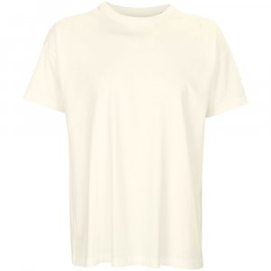 Футболка оверсайз мужская Boxy Men, молочно-белая