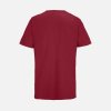 Футболка унисекс Legend, красная (бургунди)