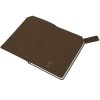 Блокнот А5 в гибкой обложке Chaplin, шоколадный