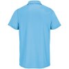 Рубашка поло унисекс Pitcher, ярко-бирюзовая