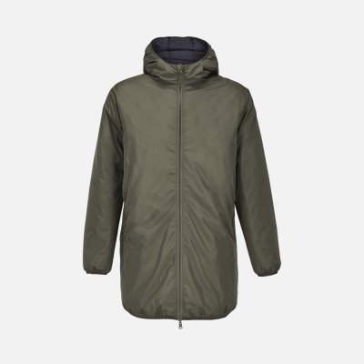 Куртка-парка унисекс Reverse, темный хаки