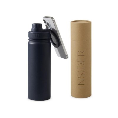 Вакуумная термобутылка с magsafe-держателем INSIDER, 600 мл, синий