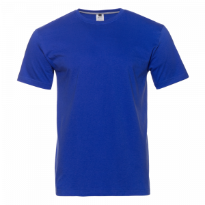 Футболка унисекс без бокового шва STAN хлопок 160, 02, Синий