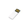 USB 2.0- флешка промо на 8 Гб в виде скрепки, белый