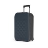 Чемодан складной Rollink Vega II 55x40x20 см, 2 колеса, серо-синий