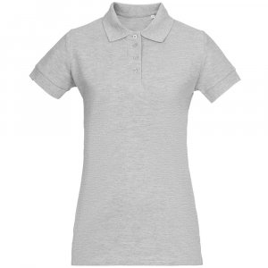 Рубашка поло женская Virma Premium Lady, серый меланж Рубашка поло женская Virma Premium Lady, серый меланж