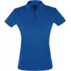 Рубашка поло женская Perfect Women 180 ярко-синяя Рубашка поло женская Perfect Women 180 ярко-синяя