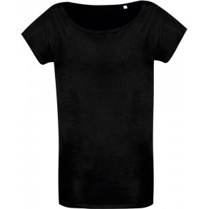 Футболка женская Marylin, черная Футболка женская Marylin, черная