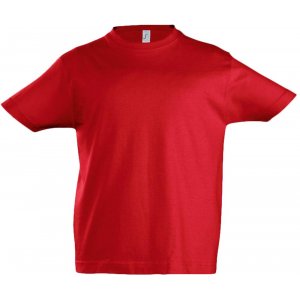 Футболка детская Imperial Kids 190, красная Футболка детская Imperial Kids 190, красная