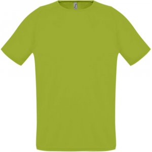 Футболка унисекс Sporty 140, зеленое яблоко