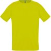 Футболка унисекс Sporty 140, желтый неон