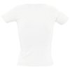 Футболка женская с круглым вырезом Lady 220 белая