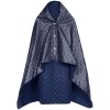 Плед-пончо для пикника SnapCoat, синий Плед-пончо для пикника SnapCoat, синий