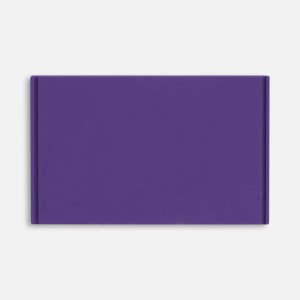 Лейбл из ПВХ Dzeta, XL, фиолетовый