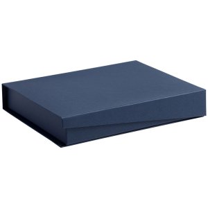 Коробка Duo под ежедневник и ручку, синяя Коробка Duo под ежедневник и ручку, синяя