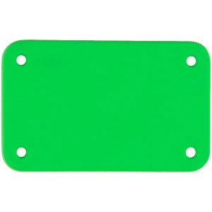 Лейбл из ПВХ Kreta, S, зеленый неон Лейбл из ПВХ Kreta, S, зеленый неон