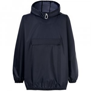 Дождевик-анорак Alatau, укороченный, темно-синий, единый размер Дождевик-анорак Alatau, укороченный, темно-синий, единый размер