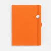 Ежедневник Favor Metal, недатированный, оранжевый