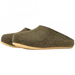 Домашние валенки Step, зеленые (олива) Домашние валенки Step, зеленые (олива)