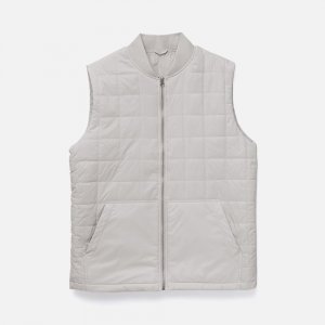 Жилет унисекс Warmbridge, светло-серый