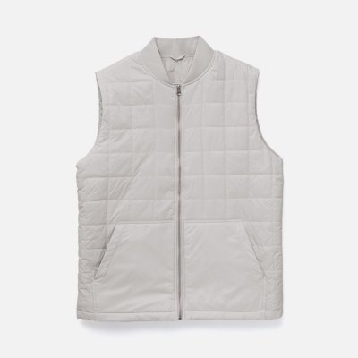 Жилет унисекс Warmbridge, светло-серый