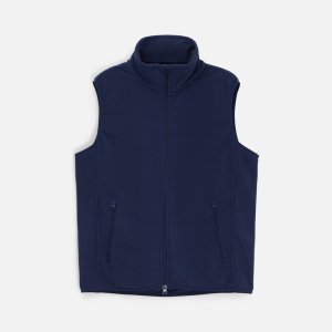 Жилет флисовый унисекс Ben Mac, темно-синий