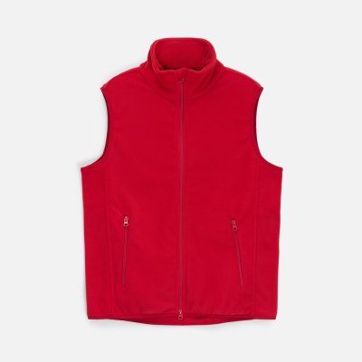 Жилет флисовый унисекс Ben Mac, красный