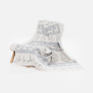 Плед «Скандинавия», серый Плед «Скандинавия», серый