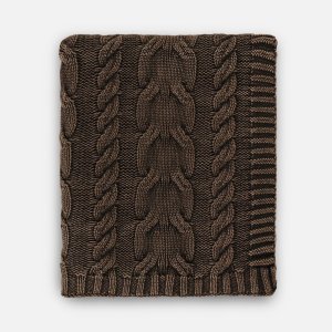 Плед Hygge, коричневый