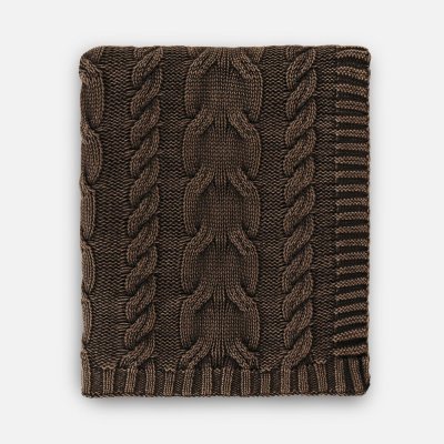 Плед Hygge, коричневый