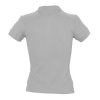 Рубашка поло женская People 210, серый меланж