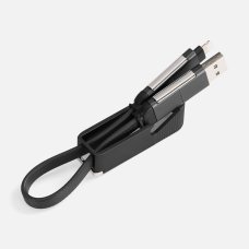 Кабель c переходниками Unicord, черный Кабель c переходниками Unicord, черный