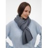 Шарф Nobilis Mono, серый (стальной)