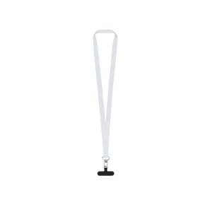 Ланъярд 2,5 см под сублимацию с трендовым карабином и узким держателем для телефона из ПЭ