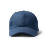Бейсболка 6 панельная ISBUD из переработанной джинсовой ткани
