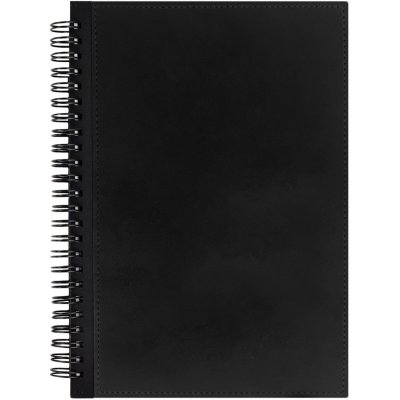 Ежедневник Notera Maxi, недатированный, черный