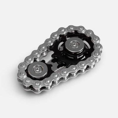 Антистресс Enchain, серебристый