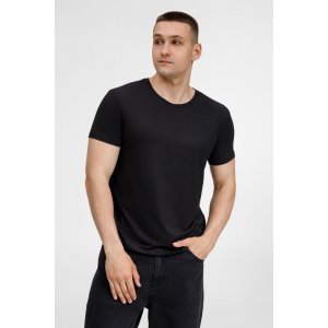 Футболка унисекс Senti, черная Футболка унисекс Senti, черная