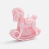 Свеча фигурная «Лошадка-качалка», розовая Свеча фигурная «Лошадка-качалка», розовая