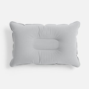 Надувная подушка Pillowish, серая