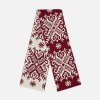 Шарф Wintertude L, красный с белым Шарф Wintertude L, красный с белым