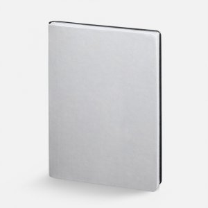 Ежедневник Nebraska Flex, недатированный, серебристый