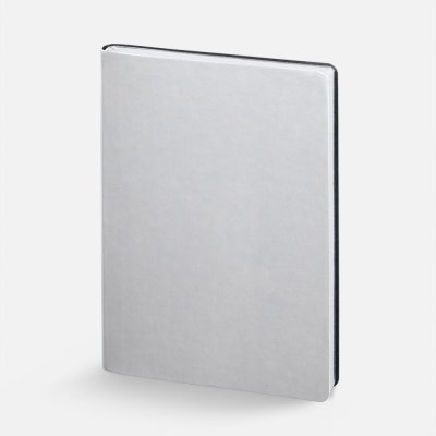 Ежедневник Nebraska Flex, недатированный, серебристый