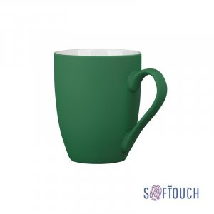 Кружка "Trend", покрытие soft touch, цвет зеленый