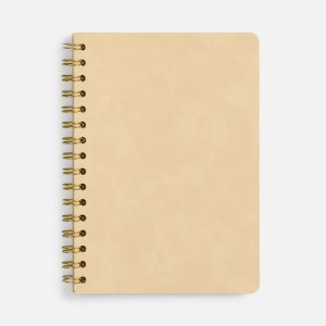 Ежедневник Spiral, недатированный, бежевый