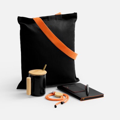 Набор Trait Office, черный с оранжевым