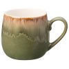 Кружка с вулканическим эффектом по краю Etna, 440 мл, оливковый