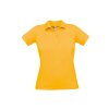 Футболка теннисная женская Safran Pure/women, цвет желтый