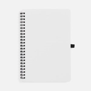 Блокнот на пружине Stone Line, белый