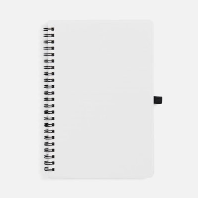 Блокнот на пружине Stone Line, белый
